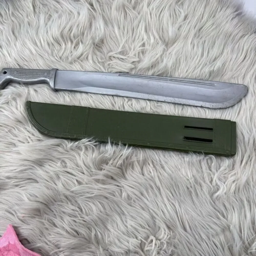 GI JOE‎ VINTAGE FULL SIZE MACHETE WITH SHEATH 